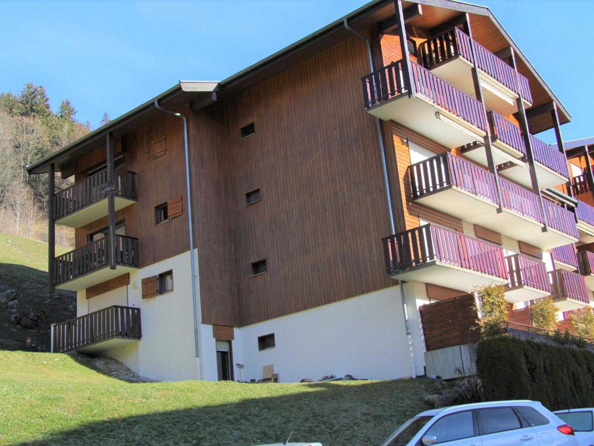 Charmant 2 Pieces + 2 Coins Nuit Avec Balcon Au Centre De La Clusaz, Pour 4-6 Personnes - Fr-1-459-175 Appartement La Clusaz